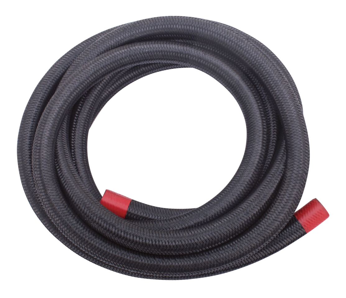 BLACK BRAIDED OIL AND FUEL HOSE - view 1