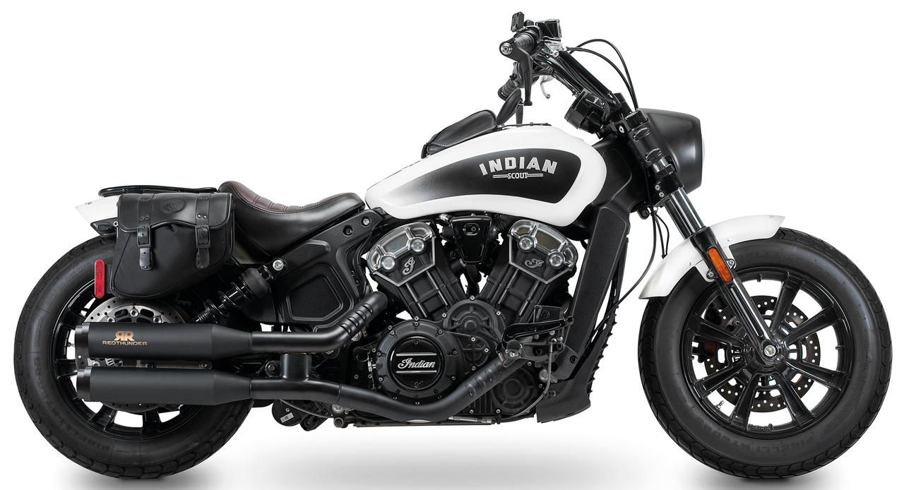 REDTHUNDER SLIP-ON MUFFLERS FOR INDIAN SCOUT - view 2