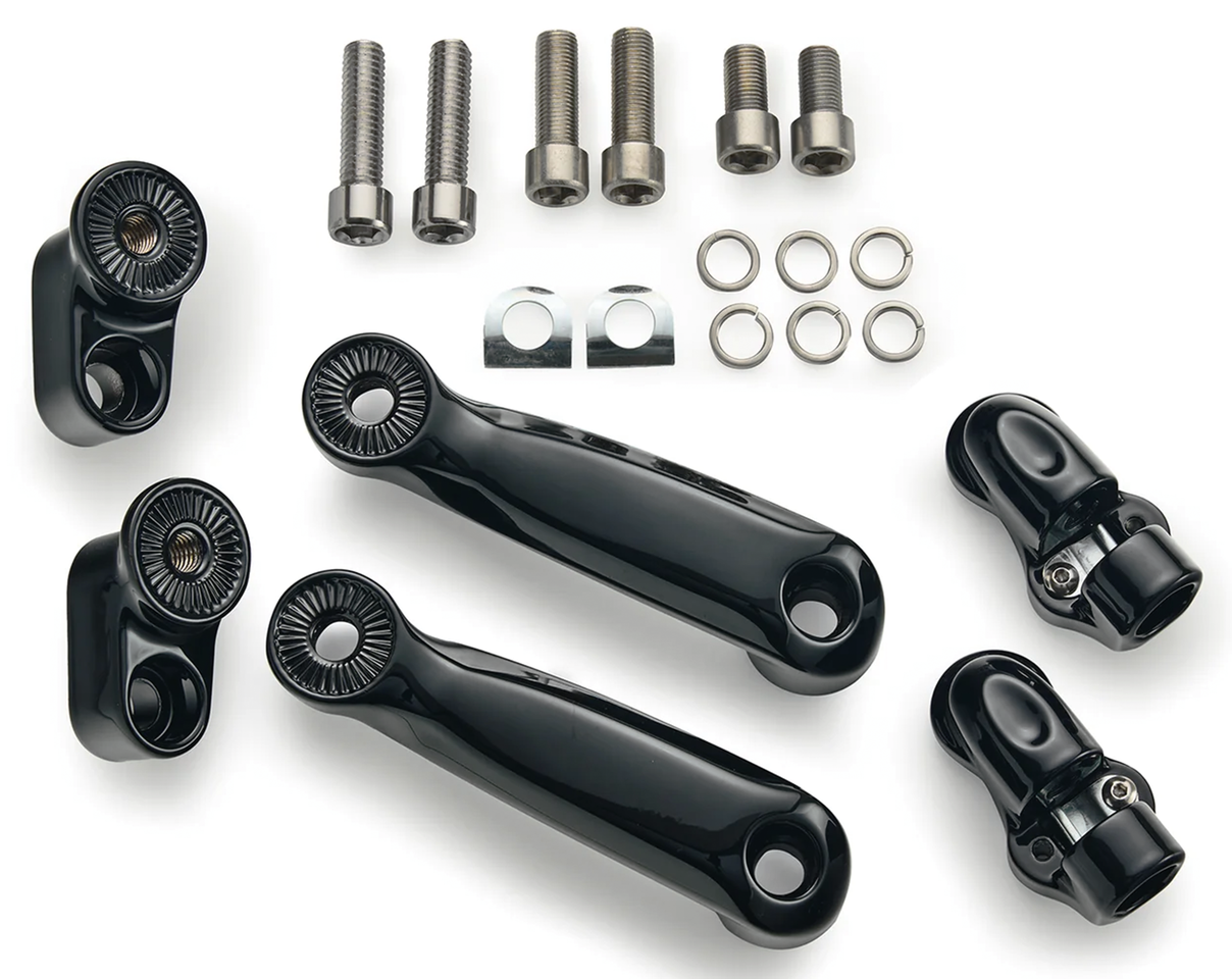 RYDECULTURE BY CIRO ADJUSTABLE PASSENGER PEG SUPPORTS FOR BIG INDIAN - view 1 Main image