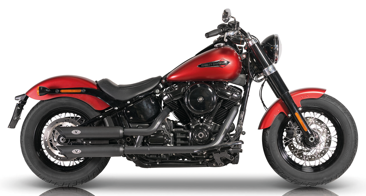 V-PERFORMANCE SLIP-ON MUFFLERS FOR MILWAUKEE EIGHT SOFTAIL - view 1