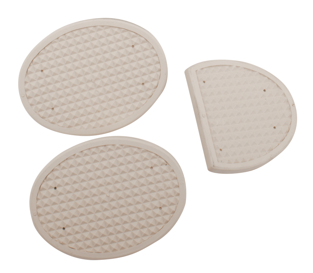 CLUTCH & BRAKE PEDAL PAD SET FOR VINTAGE MODELS - view 1