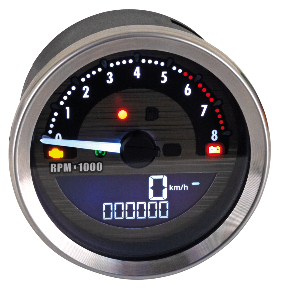 ELECTRONIC BAR MOUNT SPEEDO AND TACHO COMBO Secondary image