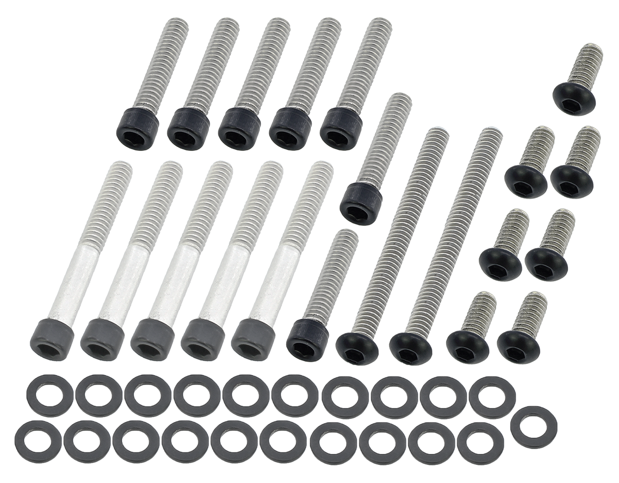 BLACK STAINLESS STEEL PRIMARY COVER SCREWS - view 1 Main image