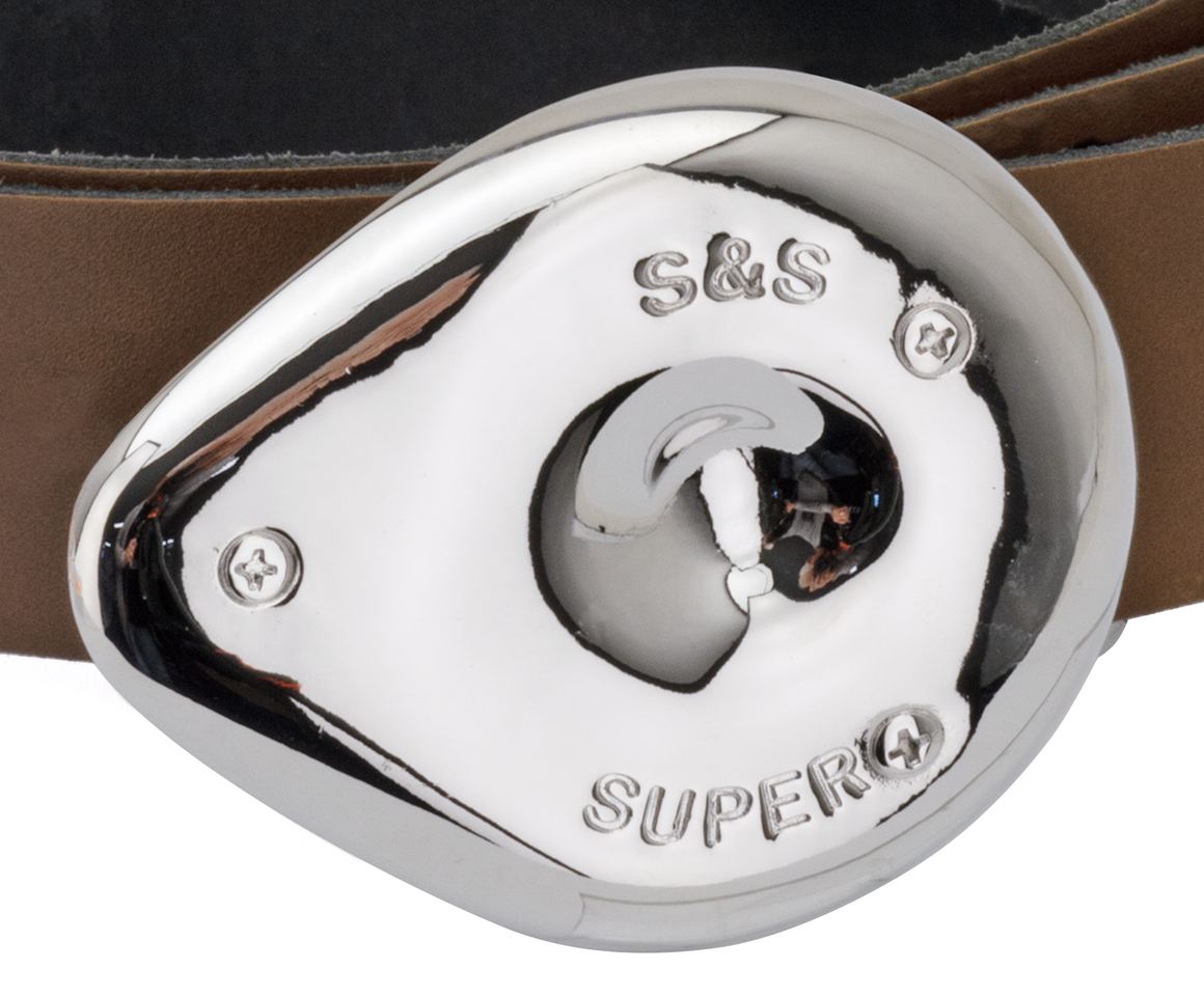 S&S TEARDROP AIRCLEANER STYLE BELT BUCKLE - view 2