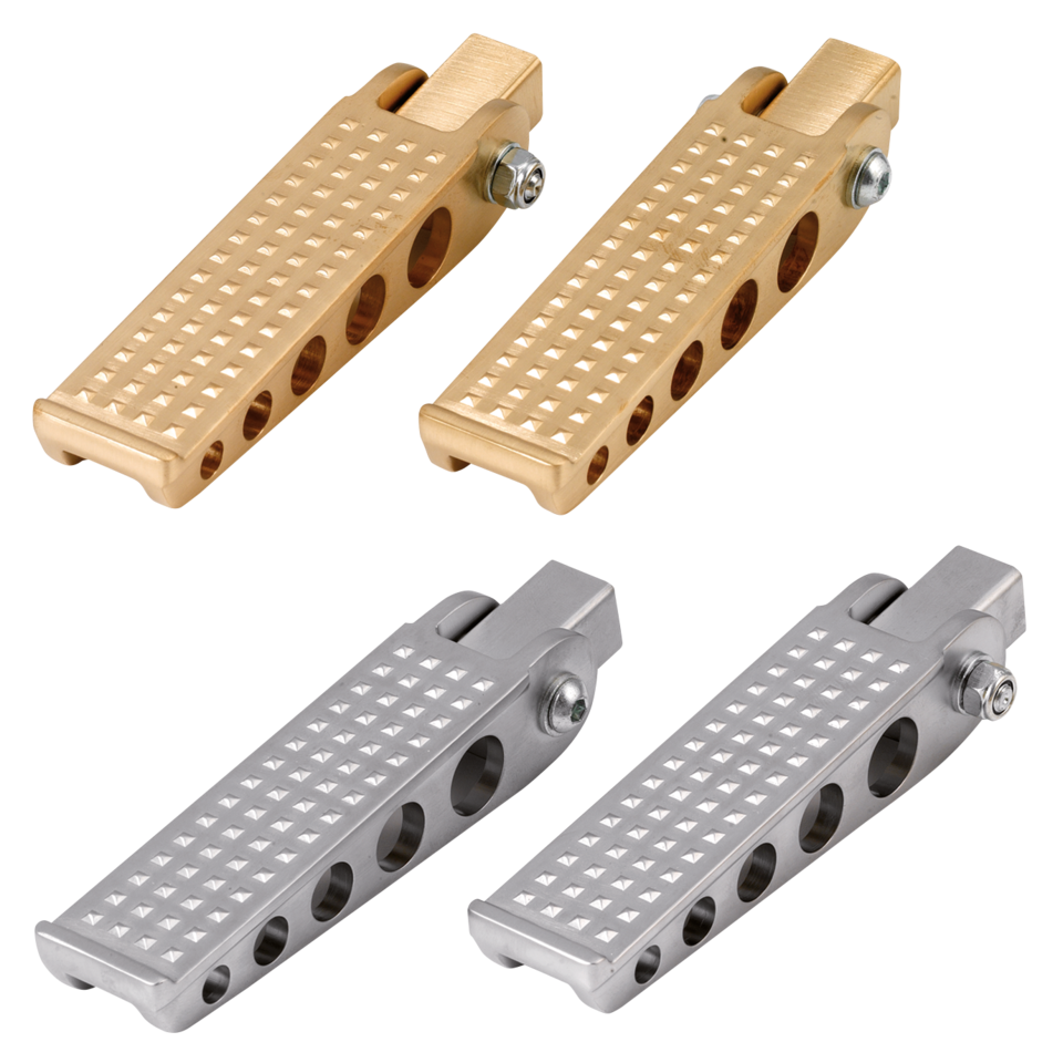 KUSTOM TECH FORGED BRASS KNURLED PEGS - view 3