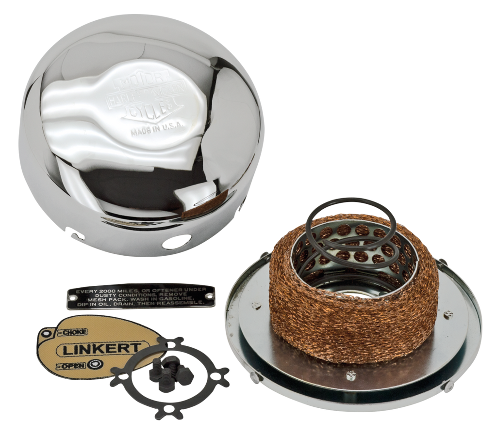 AIR INTAKE AND AIR CLEANER FOR LINKERT CARBURETORS - view 1