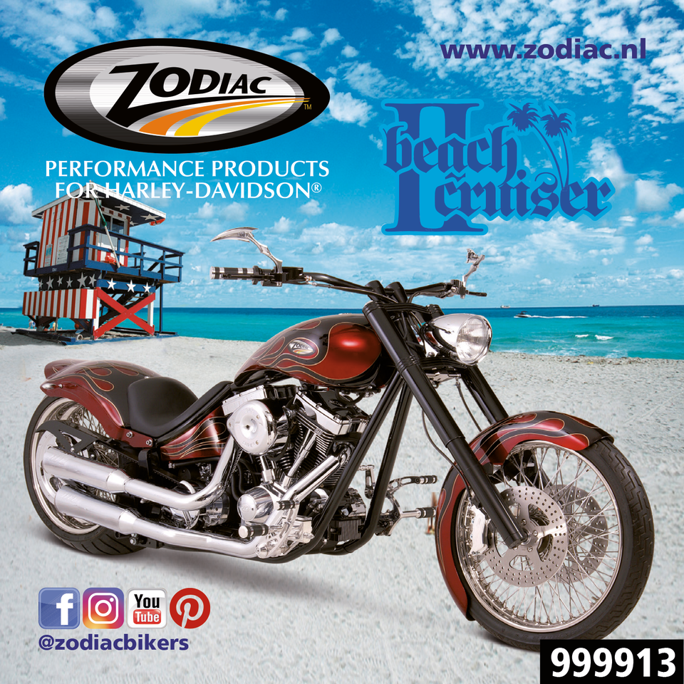 ZODIAC SHOW BIKE STICKERS - view 1 Main image