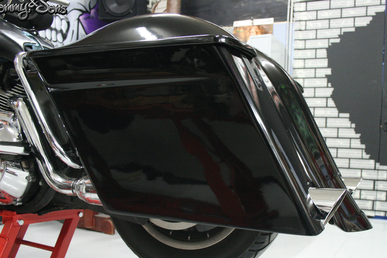 TOMMY & SONS CELTIC STYLE REAR FENDER COVERS - view 1