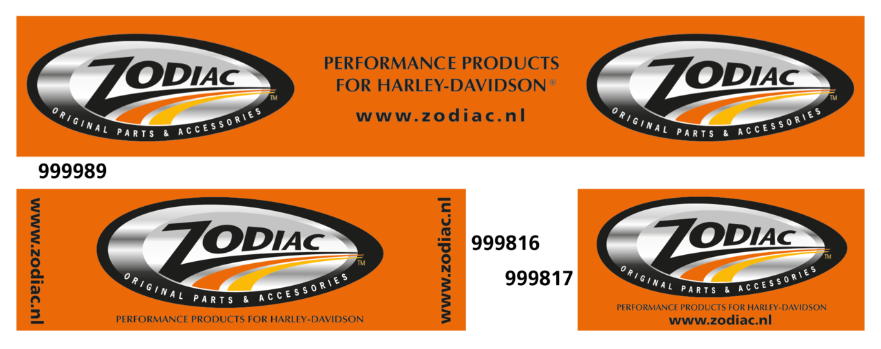 ZODIAC POLYESTER FABRIC BANNER Secondary image
