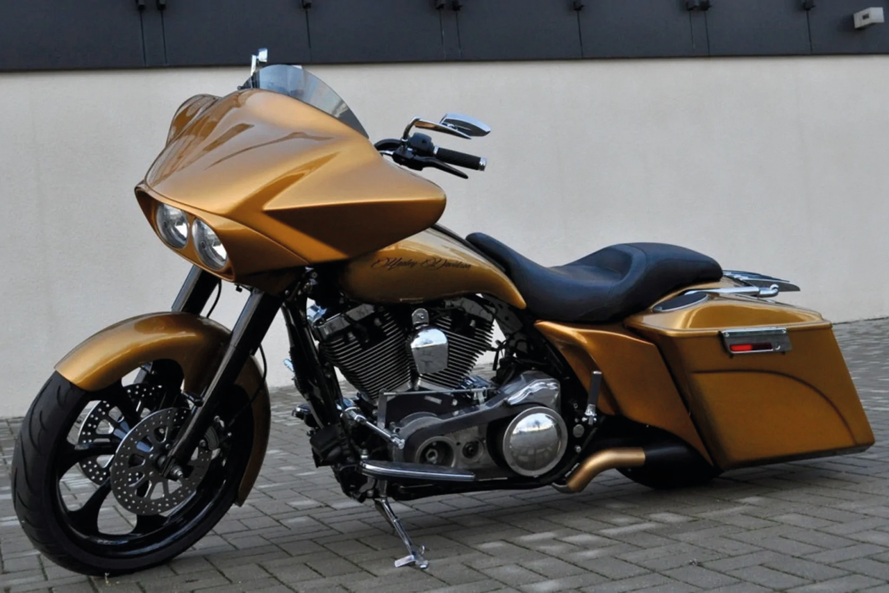 STRETCHED SIDE COVERS FOR TOURING Secondary image