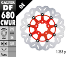 GALFER "WAVE" FLOATING DISC BRAKE ROTORS - view 2