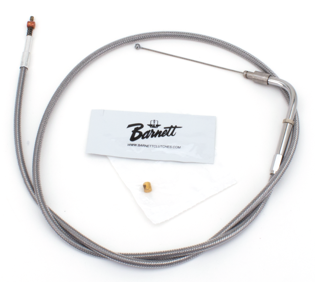 T04 - THROTTLE & IDLE CABLE 1996-2015 SOFTAIL, 1996-2017 DYNA, 1996-2001 CARBURETOR EQUIPPED TOURING & 2007 TO PRESENT SPORTSTER - view 1 Main image