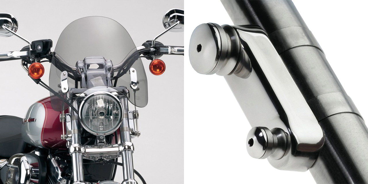 NATIONAL CYCLE SWITCHBLADE DEFLECTOR QUICK-RELEASE WINDSHIELDS Secondary image