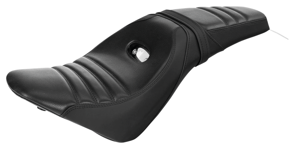 C.C. RIDER 2-UP PLEATED SEAT FOR INDIAN SCOUT - view 1