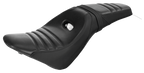 C.C. RIDER 2-UP PLEATED SEAT FOR INDIAN SCOUT - view 1