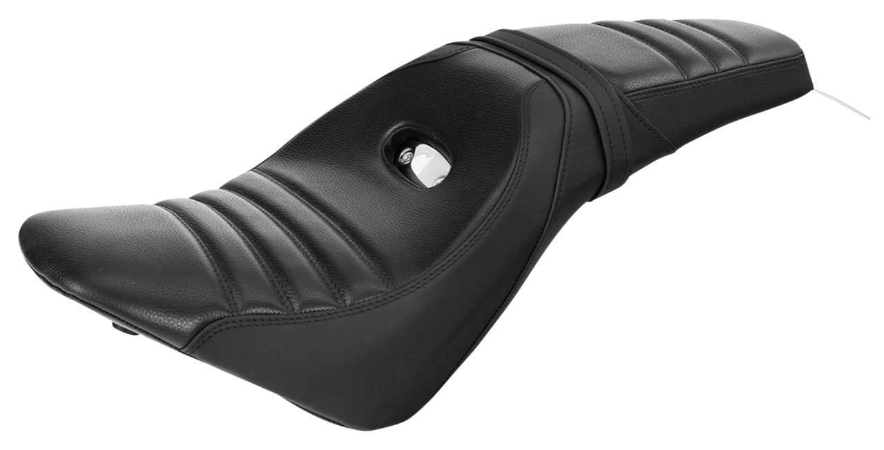 C.C. RIDER 2-UP PLEATED SEAT FOR INDIAN SCOUT - view 1