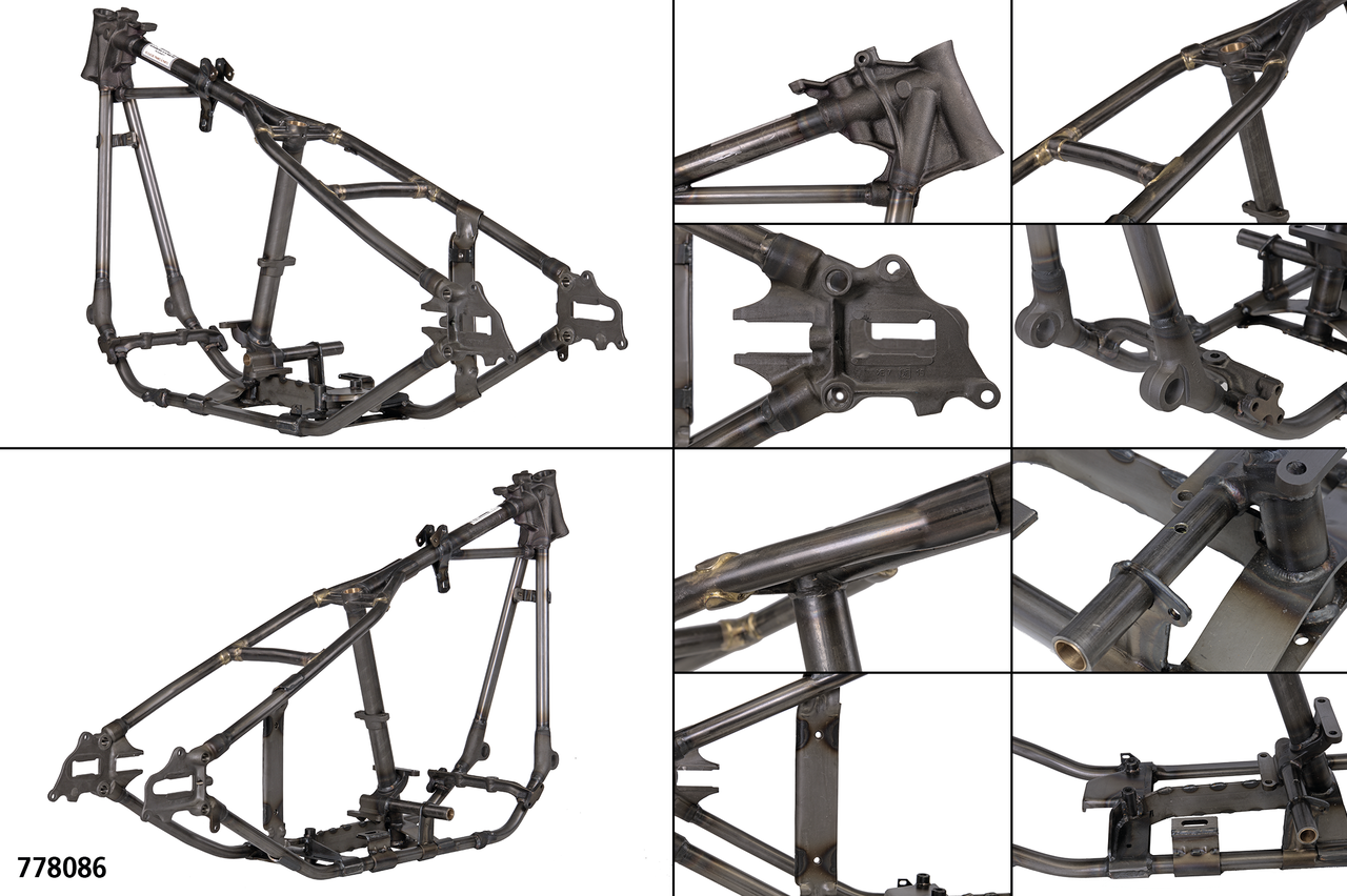 VG CLASSIC REPLICA KNUCKLEHEAD AND PANHEAD HARDTAIL FRAMES Secondary image