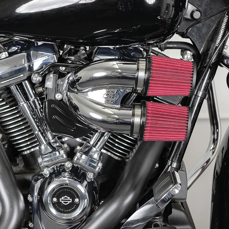 S&S SINGLE BORE TUNED INDUCTION SYSTEM - view 1