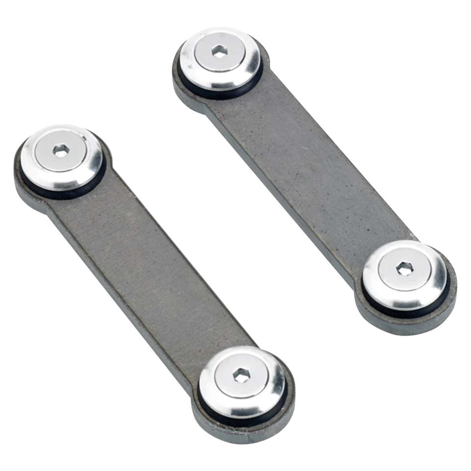 LOWBROW CUSTOMS WELD-ON UNIVERSAL GAS TANK MOUNT KIT - view 1 Main image