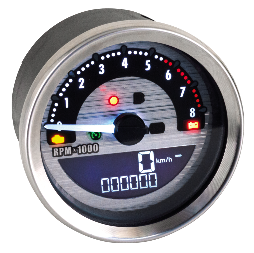 ELECTRONIC BAR MOUNT SPEEDO AND TACHO COMBO Secondary image
