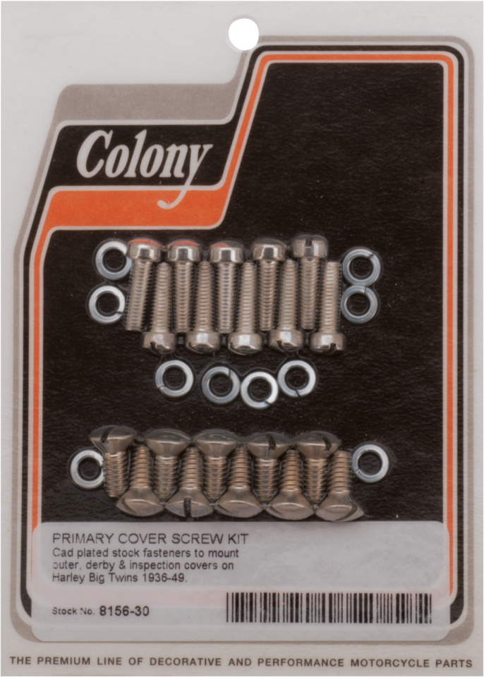 COLONY SCREW KITS FOR TIN PRIMARY - view 1