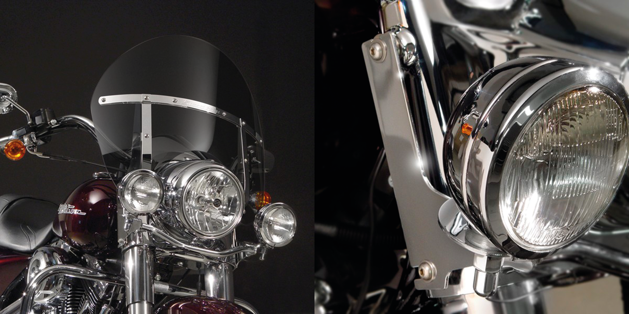 NATIONAL CYCLE SWITCHBLADE CHOPPED QUICK-RELEASE WINDSHIELDS - view 1