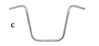 FEHLING ONE INCH DIAMETER APEHANGER HANDLEBARS - view 1