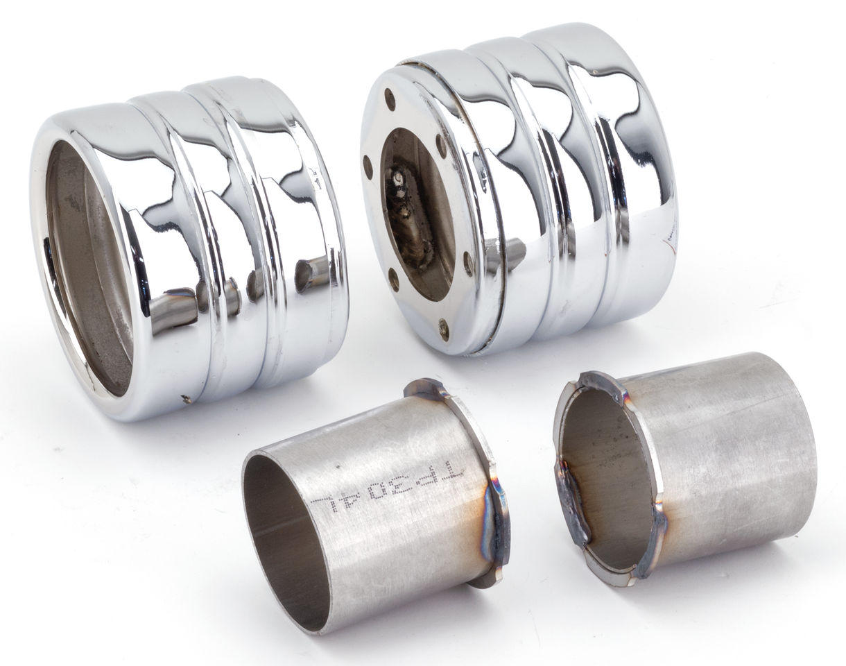 MCJ ADJUSTABLE EXHAUSTS FOR MILWAUKEE EIGHT SOFTAIL - view 1 Main image