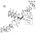 GASKETS AND GASKET SETS FOR KNUCKLEHEAD - view 3