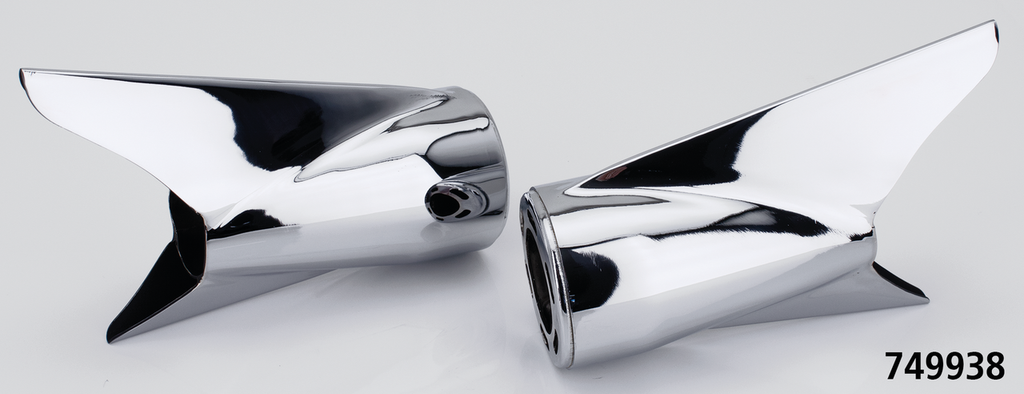 MCJ ADJUSTABLE EXHAUSTS FOR SPORTSTER - view 1