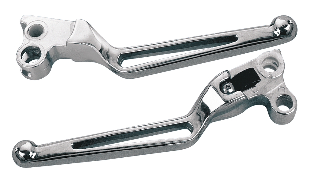 CHROME PLATED "STEALTH STYLE" CLUTCH & BRAKE LEVERS - view 1