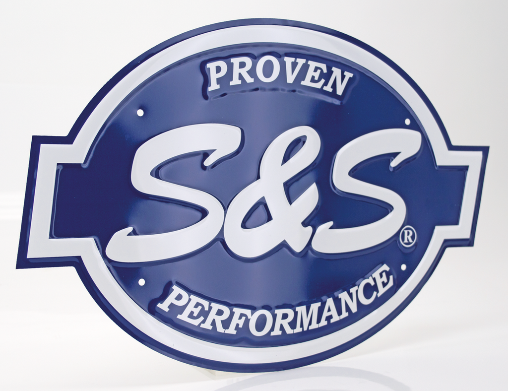 METAL S&S LOGO - view 1