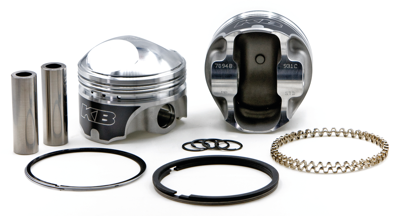 KEITH BLACK FORGED ALLOY PISTONS - view 1 Main image