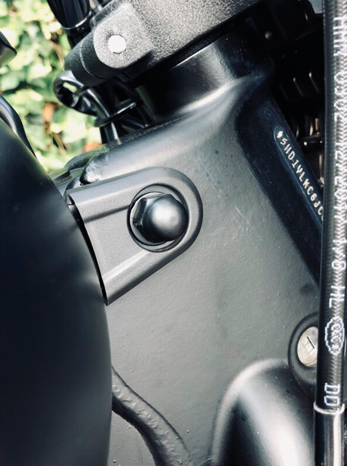 BLACK STAINLESS STEEL TANK MOUNT KITS - view 2