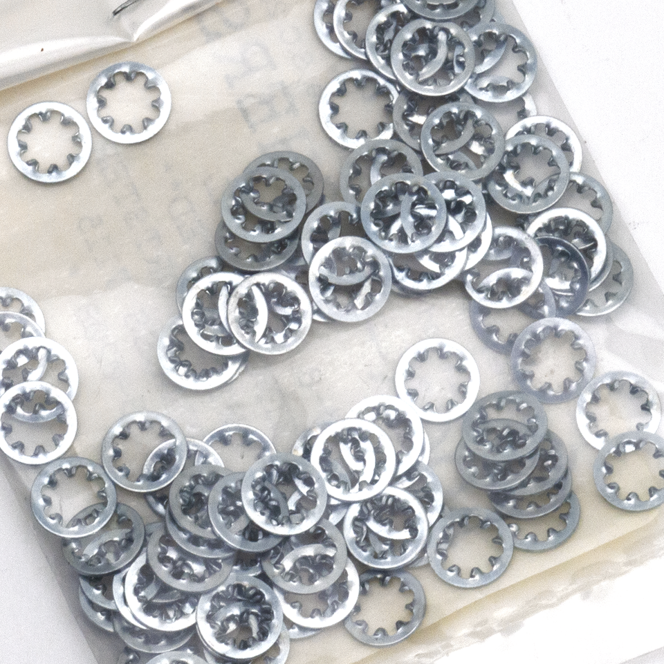 INTERNAL AND EXTERNAL LOCK WASHERS - view 1 Main image