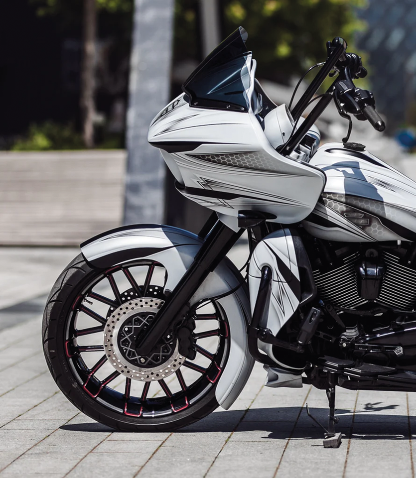 TOMMY & SONS WRAPPER FRONT FENDERS FOR TOURING - view 3