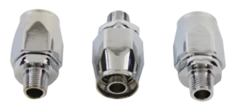 REUSEABLE FITTINGS FOR STAINLESS STEEL BRAIDED OIL LINE - view 2