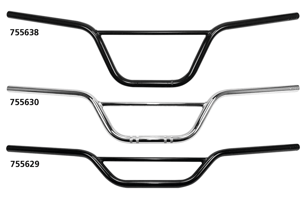 WESTLAND CUSTOMS 7/8" (22MM) DIAMETER SCRAMBLER HANDLEBARS - view 2