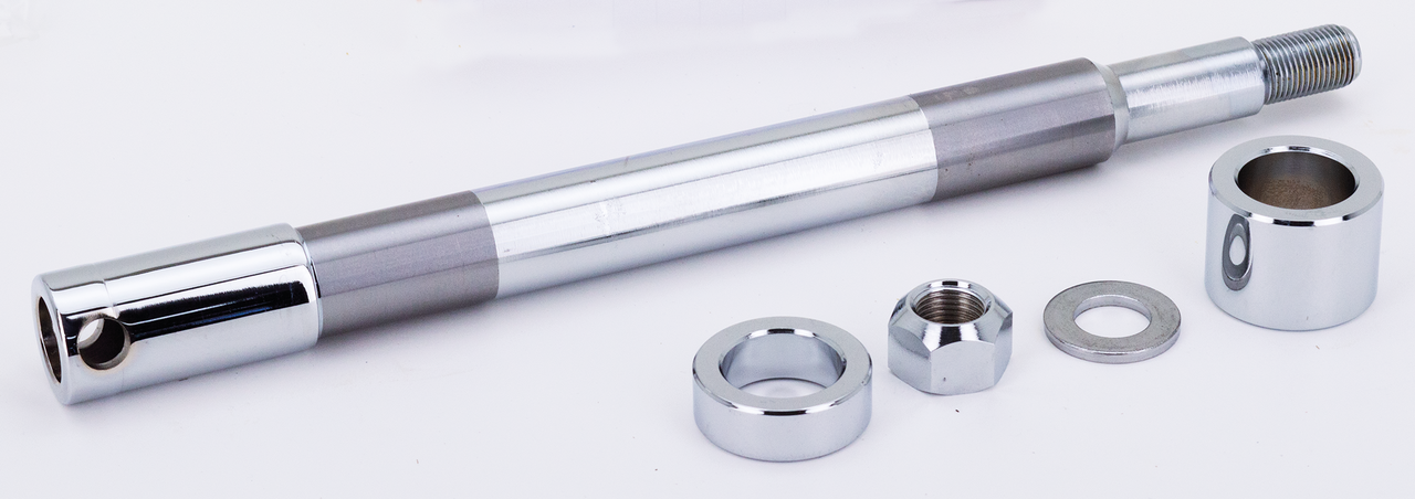CHROME PLATED FRONT AND REAR AXLES - view 1