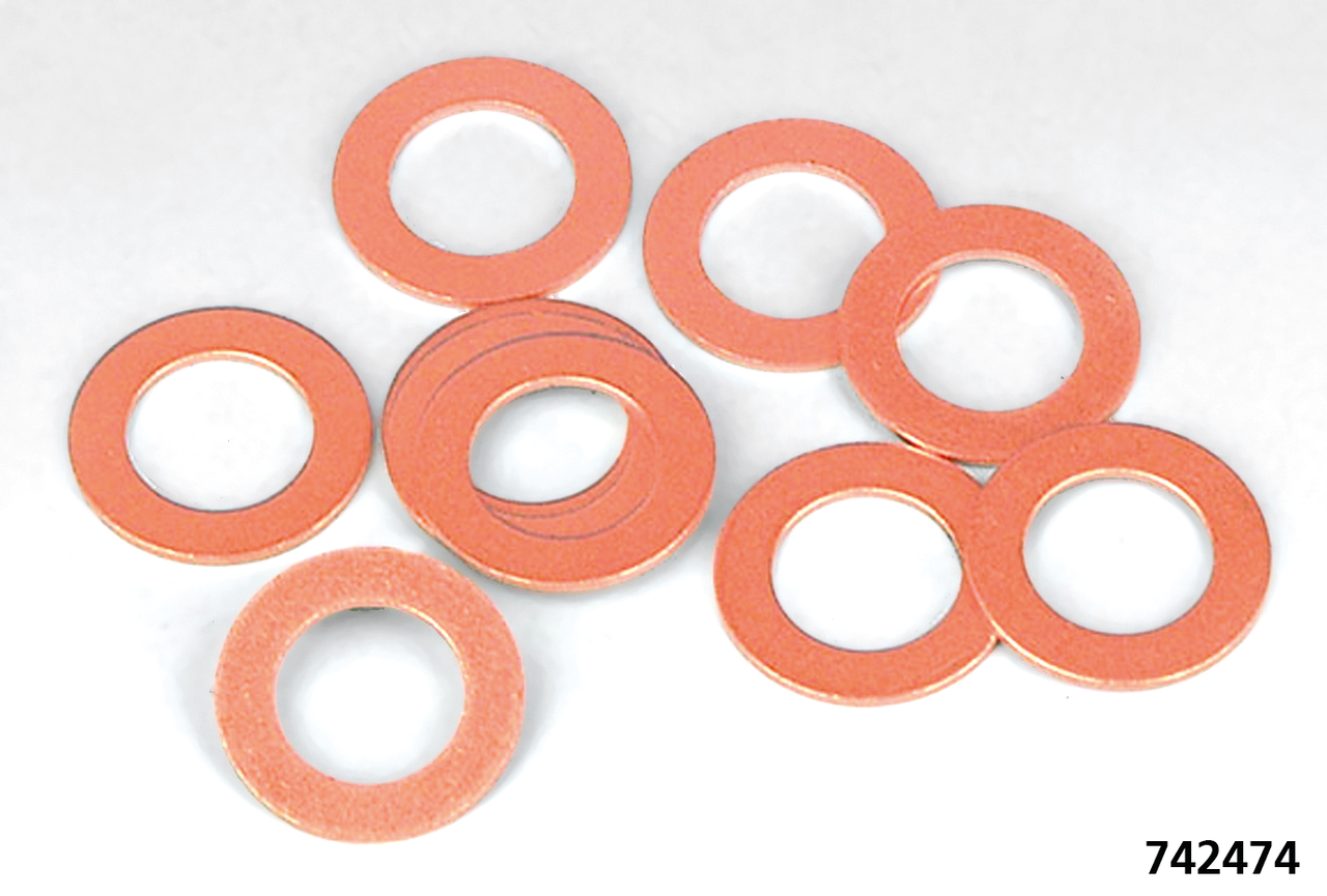 FRONT FORK SEAL RETAINING CLIPS AND BACK UP WASHERS - view 1