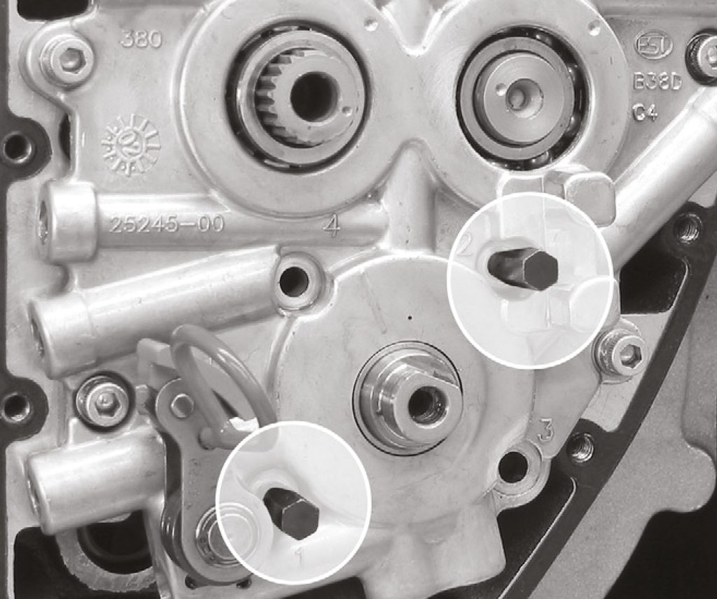 TAPPET BLOCK AND OIL PUMP ALIGNMENT TOOL - view 1