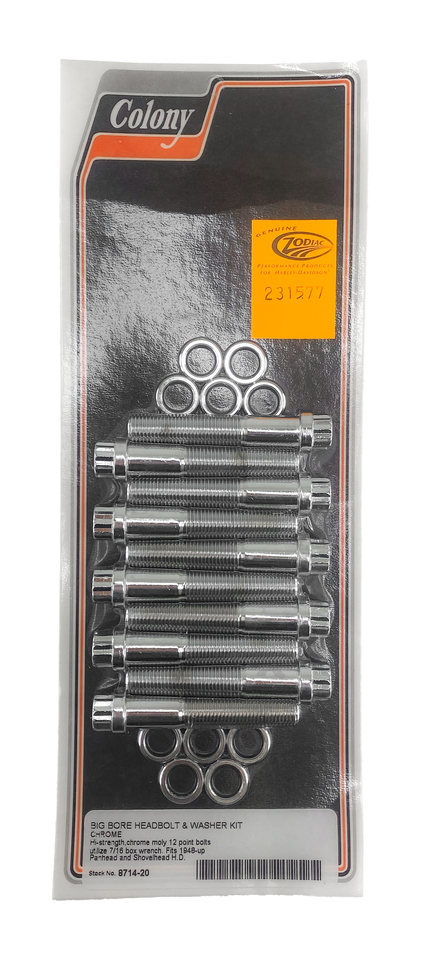 COLONY CYLINDER HEAD BOLT KITS - view 1