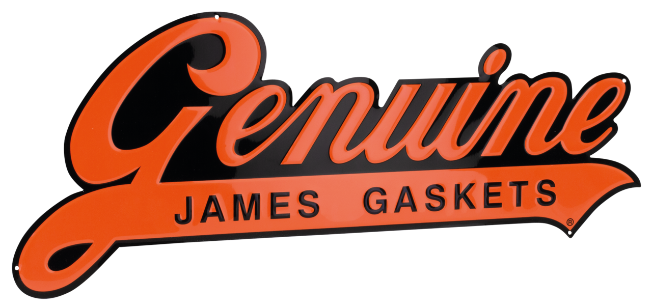 GENUINE JAMES GASKETS SHOP SIGN - view 1