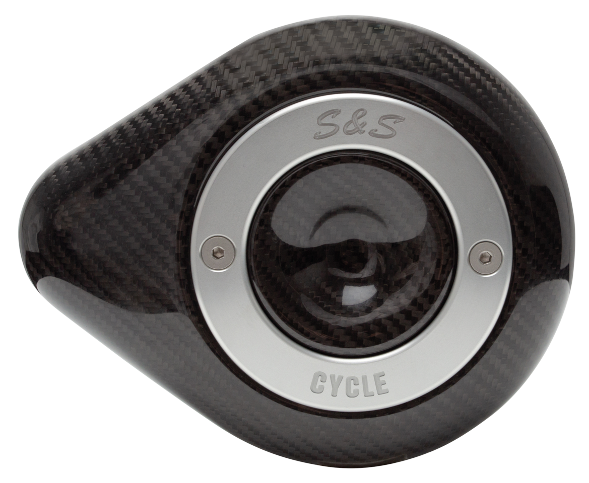 S&S STEALTH CARBON TEARDROP AIR CLEANER - view 1 Main image