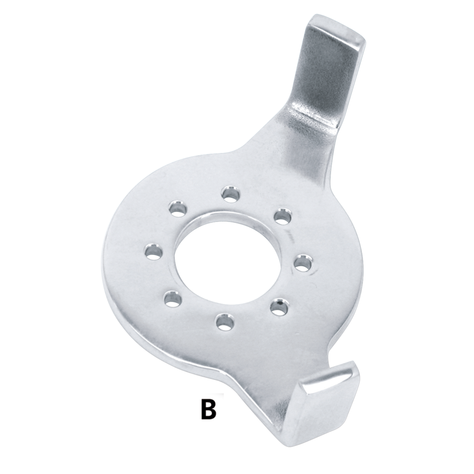 STAINLESS STEEL STEERING STOPS - view 1