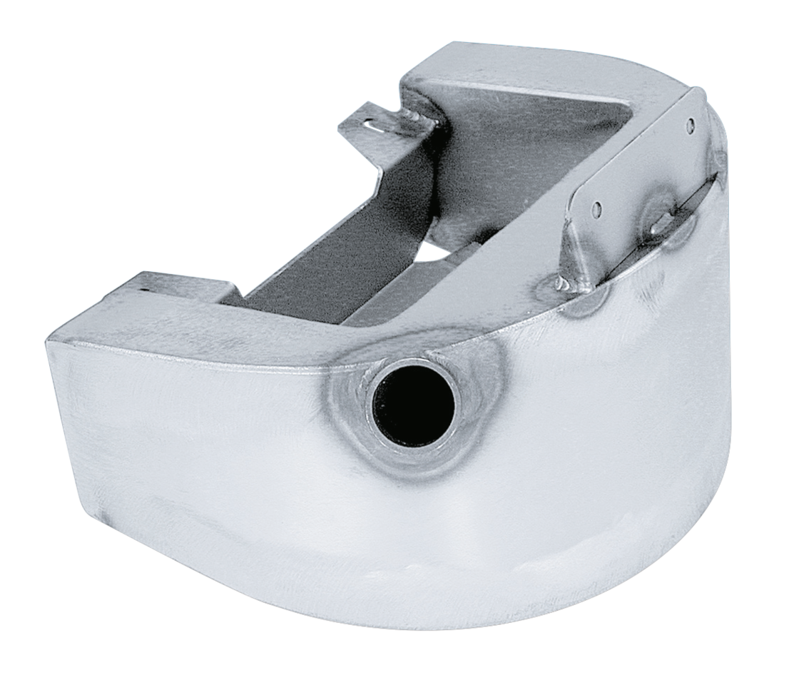 HORSESHOE OIL TANK FOR ZODIAC SPORTSTER SOFTAIL FRAME - view 1 Main image