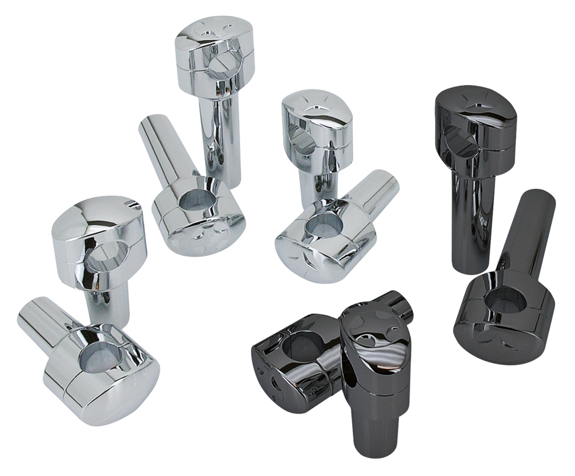 FUSION CHROME BILLET OVAL HEAD RISERS - view 1 Main image