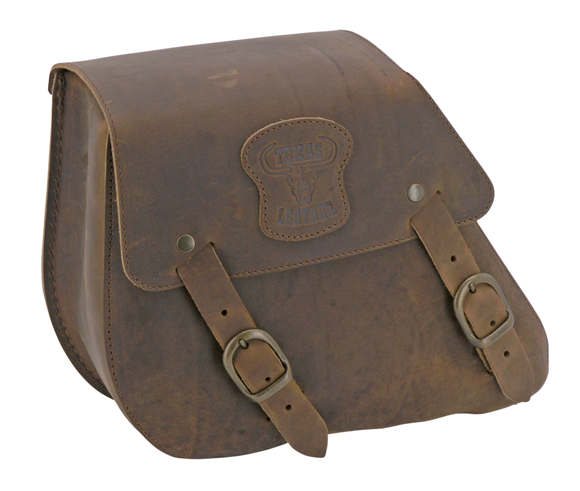 TEXAS LEATHER DYNA SWING ARM BAGS - view 1 Main image