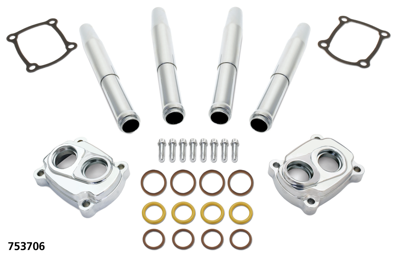 JIMS LOW PROFILE TAPPET COVERS FOR MILWAUKEE EIGHT - view 1