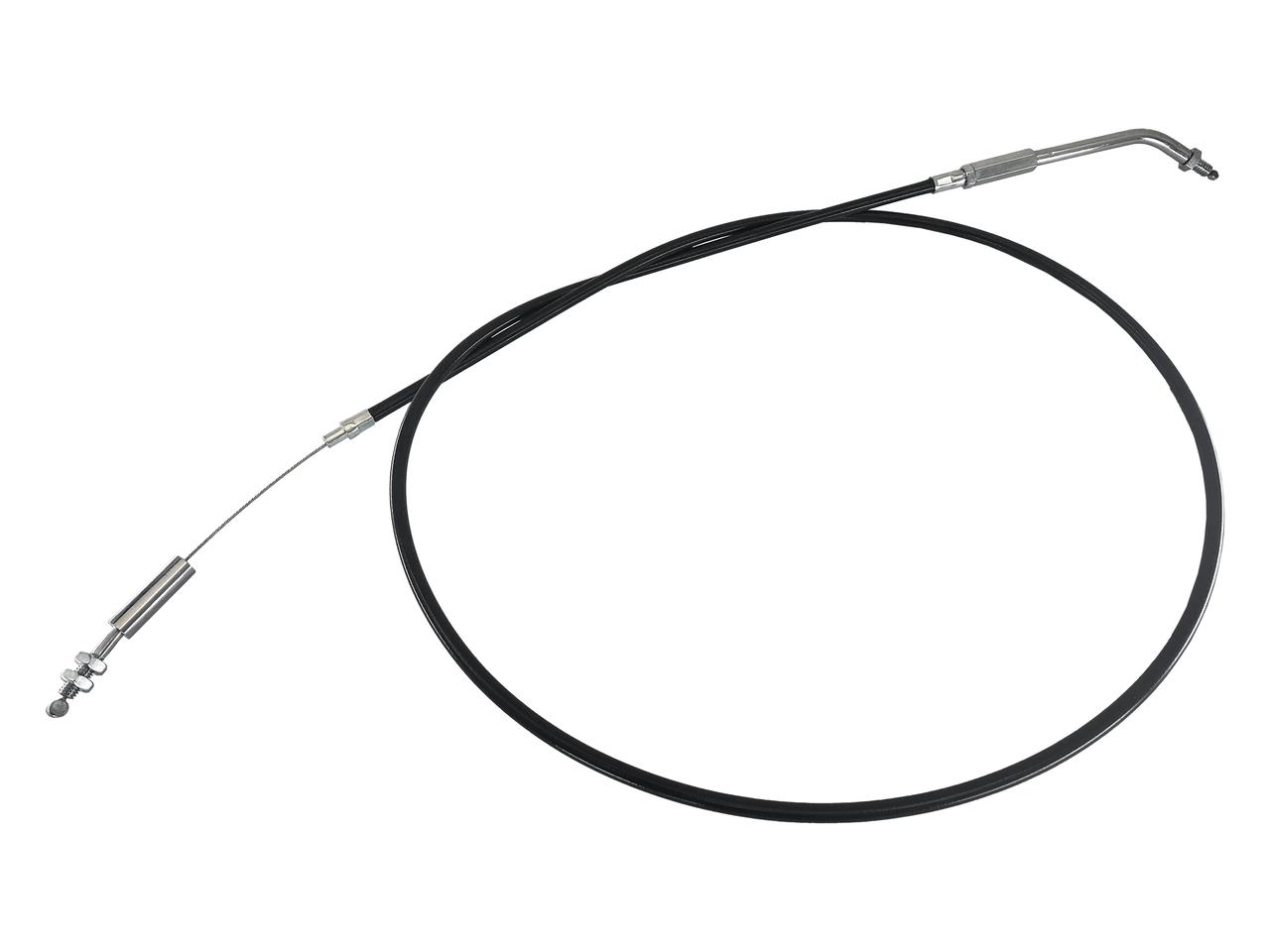 T16 - THROTTLE CABLES FOR USE WITH MIKUNI HS40 CARBURETOR AND 1986-1995 STYLE THROTTLE GRIP - view 1